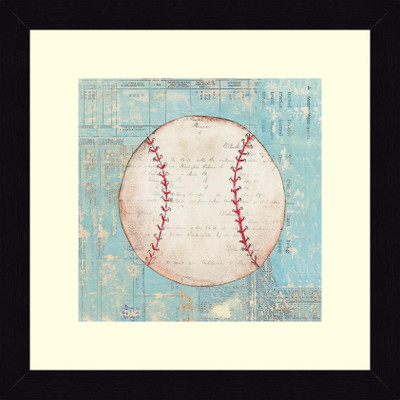 19% OFF on ART4U Play Ball I - Framed Print 16 inch x 16 inch 16 inch X inch 16, Multicolor