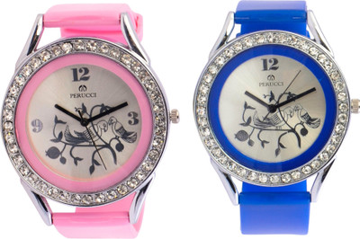 66% OFF on Perucci Pc-2222combo-2B,P Advika Analog Watch - For Women 66% OFF on Perucci Pc-2222combo-2B,P Advika Analog Watch - For Women