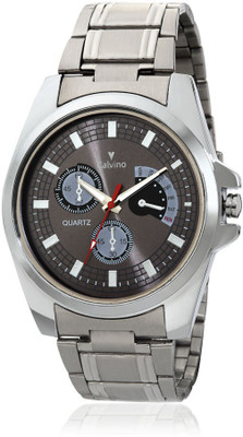 62% OFF on Calvino UTC-CGAC-1420-11_Grey Vogue Analog Watch - For Men 62% OFF on Calvino UTC-CGAC-1420-11_Grey Vogue Analog Watch - For Men