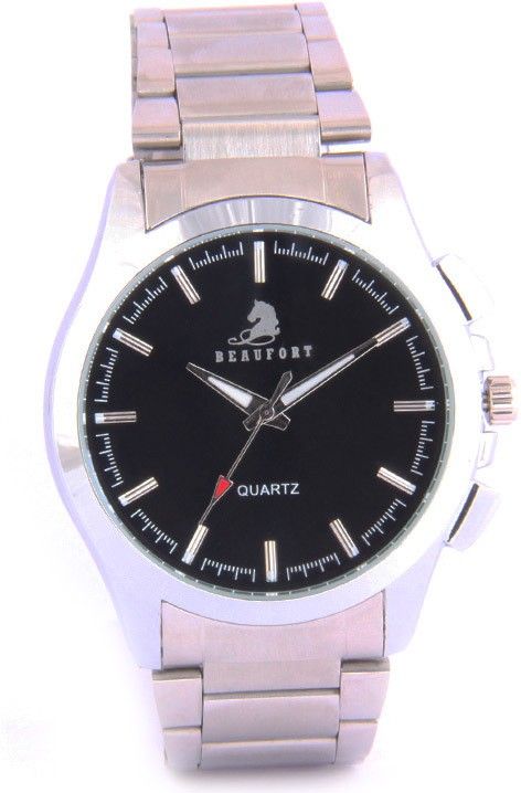 78% OFF on Beaufort BT-1060-SS-BLK Classic Analog Watch - For Men