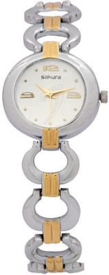 43% OFF on Sakura Quartz 2221 Fancy Range Analog Watch - For Women 43% OFF on Sakura Quartz 2221 Fancy Range Analog Watch - For Women