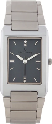 57% OFF on Invaders 67021-SCBLK Standard Analog Watch - For Men