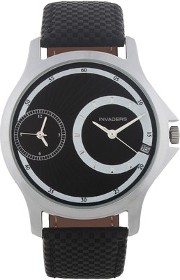 43% OFF on Invaders 67008-SSBLK Chronograph Analog Watch - For Men