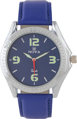 70% OFF on Nova MT-DOD-BLU-BLU-56 Silver Rim Analog Watch - For Men 70% OFF on Nova MT-DOD-BLU-BLU-56 Silver Rim Analog Watch - For Men