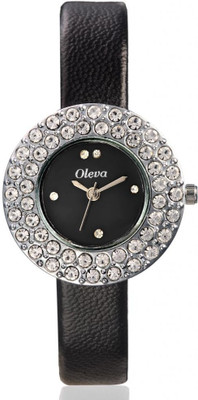 68% OFF on Oleva Olw-16 Black Analog Watch - For Women 68% OFF on Oleva Olw-16 Black Analog Watch - For Women