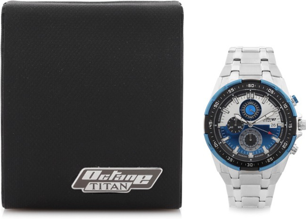 titan octane 90044km03 men's watch
