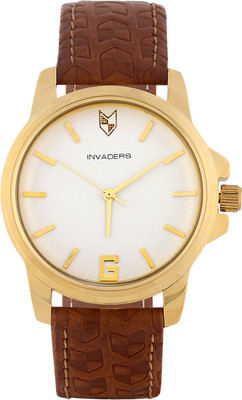 52% OFF on Invaders 67017-GSWHT Premium Analog Watch - For Men 52% OFF on Invaders 67017-GSWHT Premium Analog Watch - For Men