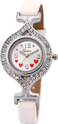 66% OFF on Gesture Gesture Elegant 8028-Wh Watch For Women Elegant Analog Watch - For Women 66% OFF on Gesture Gesture Elegant 8028-Wh Watch For Women Elegant Analog Watch - For Women
