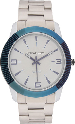 56% OFF on Invaders 67029-SCWHT Classic Analog Watch - For Men