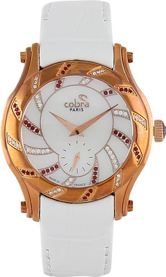 20% OFF on Cobra Paris CO257SR5L1 Analog Watch - For Women