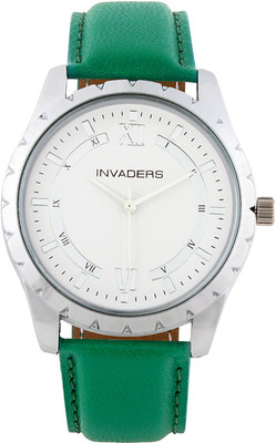 80% OFF on Invaders 67031-Green Colours Analog Watch - For Men