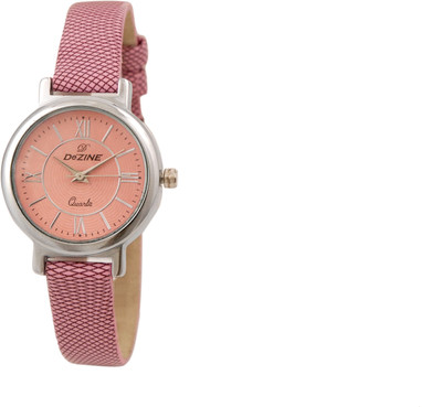 57% OFF on Dezine DZ-LR040-PNK-PNK Analog Watch - For Women