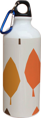55% OFF on Tiedribbons Colorfull Leaf Pattern 600 ml Water Bottle