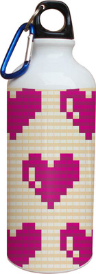 60% OFF on Tiedribbons Pink And Light Cream Background Pattern 600 ml Water Bottle 60% OFF on Tiedribbons Pink And Light Cream Background Pattern 600 ml Water Bottle