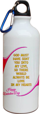 50% OFF on Tiedribbons Happy Valentine Sipper 600 ml Water Bottle 50% OFF on Tiedribbons Happy Valentine Sipper 600 ml Water Bottle