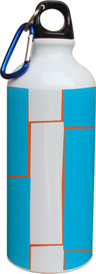 55% OFF on Tiedribbons Blue And White Pattern 600 ml Water Bottle