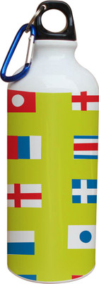 60% OFF on Tiedribbons Green Background And Flag Pattern 600 ml Water Bottle 60% OFF on Tiedribbons Green Background And Flag Pattern 600 ml Water Bottle
