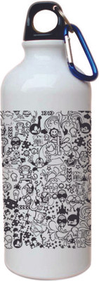 45% OFF on Printland Muti Cartoon Sipper 600 ml Water Bottle Set of 1, White 45% OFF on Printland Muti Cartoon Sipper 600 ml Water Bottle Set of 1, White