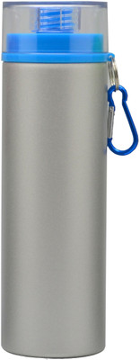 39% OFF on Omada Silver & Blue Lid 800 ml Water Bottle Set of 1, Silver, Blue 39% OFF on Omada Silver & Blue Lid 800 ml Water Bottle Set of 1, Silver, Blue