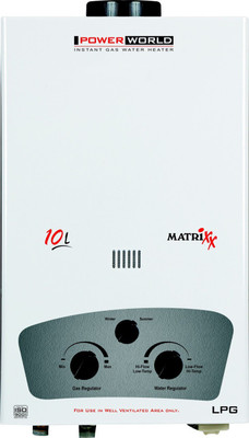 Power-World Matrixx 10 L Gas Water Geyser