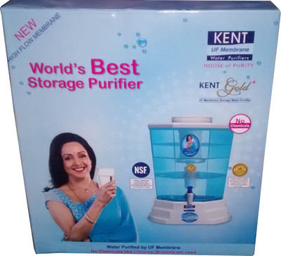 Kent Gold Plus 20 L UF Water Purifier (White & Blue) 