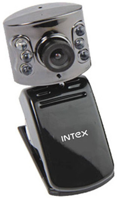 Intex Intex Web Cam Night Vision 600k  Webcam (Black) 