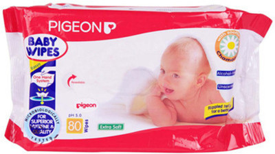 Pigeon Baby Cotton Chamomile Wipes Pigeon Baby Cotton Chamomile Wipes