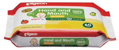 Pigeon Hand & Mouth Wipes Pigeon Hand & Mouth Wipes