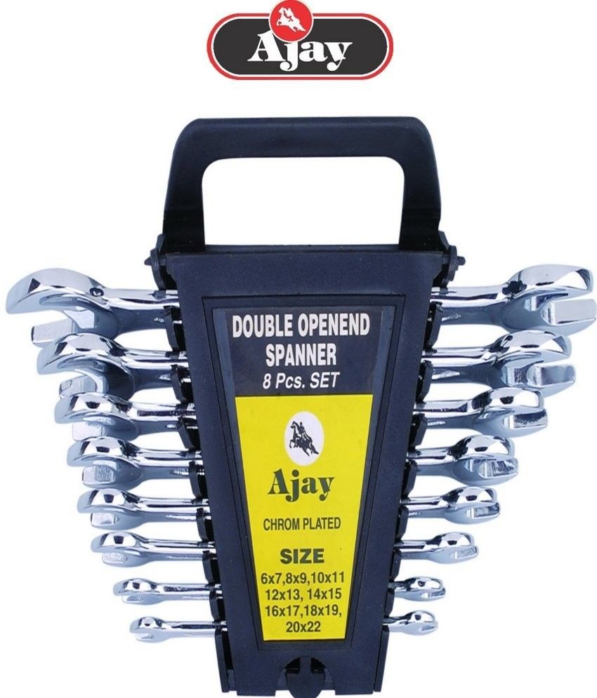 10% OFF on Ajay A100-8T Double Sided Open End Wrench Set 10% OFF on Ajay A100-8T Double Sided Open End Wrench Set
