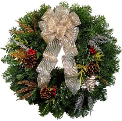 Christmas Tree Shops Merry Christmas Wreath