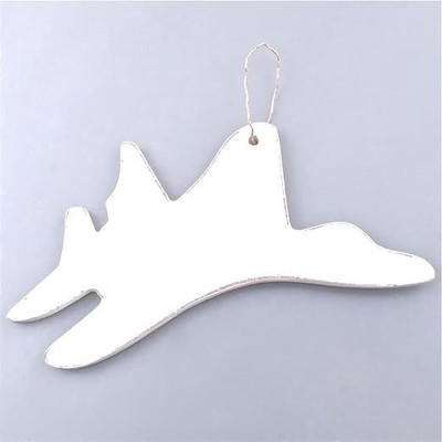38% OFF on Purpledip White Wooden Aeroplane Hanging Ornaments 38% OFF on Purpledip White Wooden Aeroplane Hanging Ornaments
