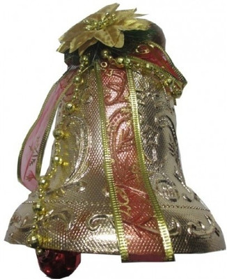 Christmas Tree Shops Big Size Golden Ornamental Bells