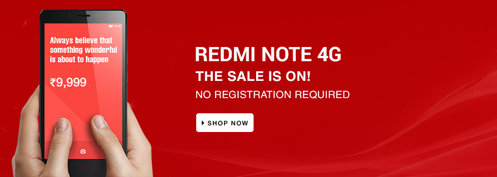 Redmi Note 4G(White, 8 GB)