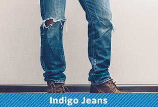 Indigo jeans