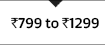 799 to 1299