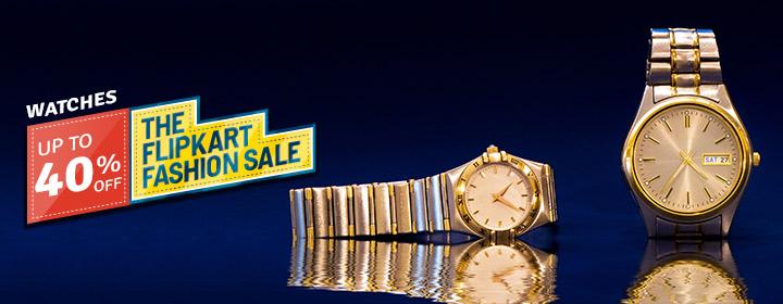 Upto 40% off on Watches