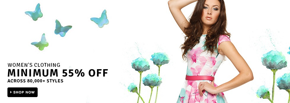 MINIMUM 55% OFF on Women's Clothing