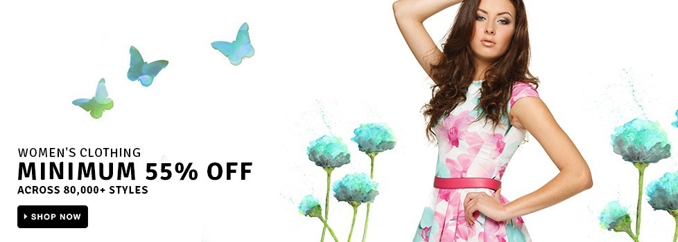 MINIMUM 55% OFF on Women's Clothing