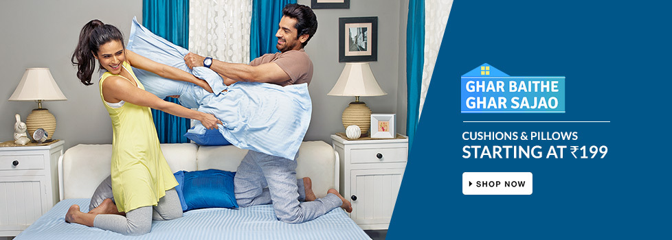 Cushions & Pillows starting at Rs.199
