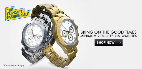 Deals - Delhi - minimum 20% off on watches<br>Business - Flipkart.com