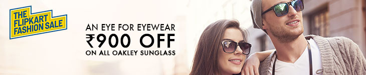 Deals - Delhi - Rs 900 off on all oakley sunglasses<br>Business - Flipkart.com